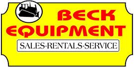 Beck Equipment Sales-Rentals-Service